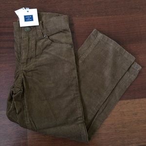 NWT Janie and Jack Brown Corduroy Pants